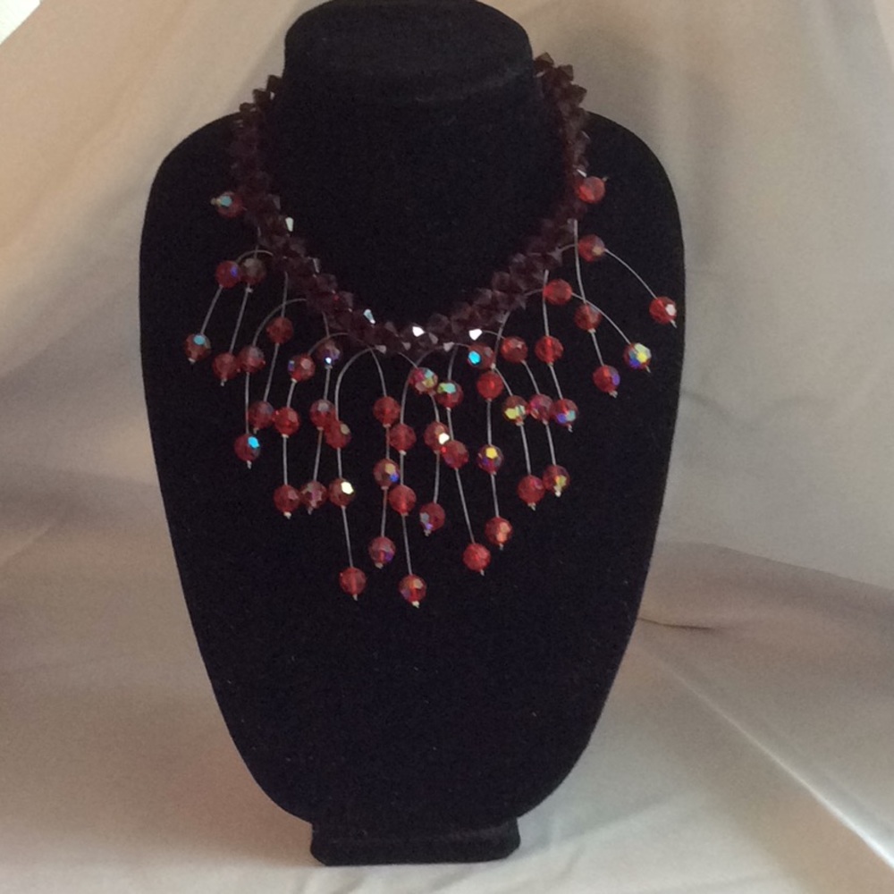 A choker necklace